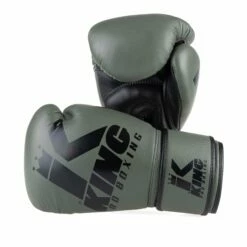 King Pro Boxing - Boxing Gloves Platinum 3 - Khaki, Kbp/bg-platinum3
