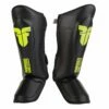 Fighter Shinguards Thai Classic - Black/neon Yellow, JE1573BNY -Fighters Europe Store 6225