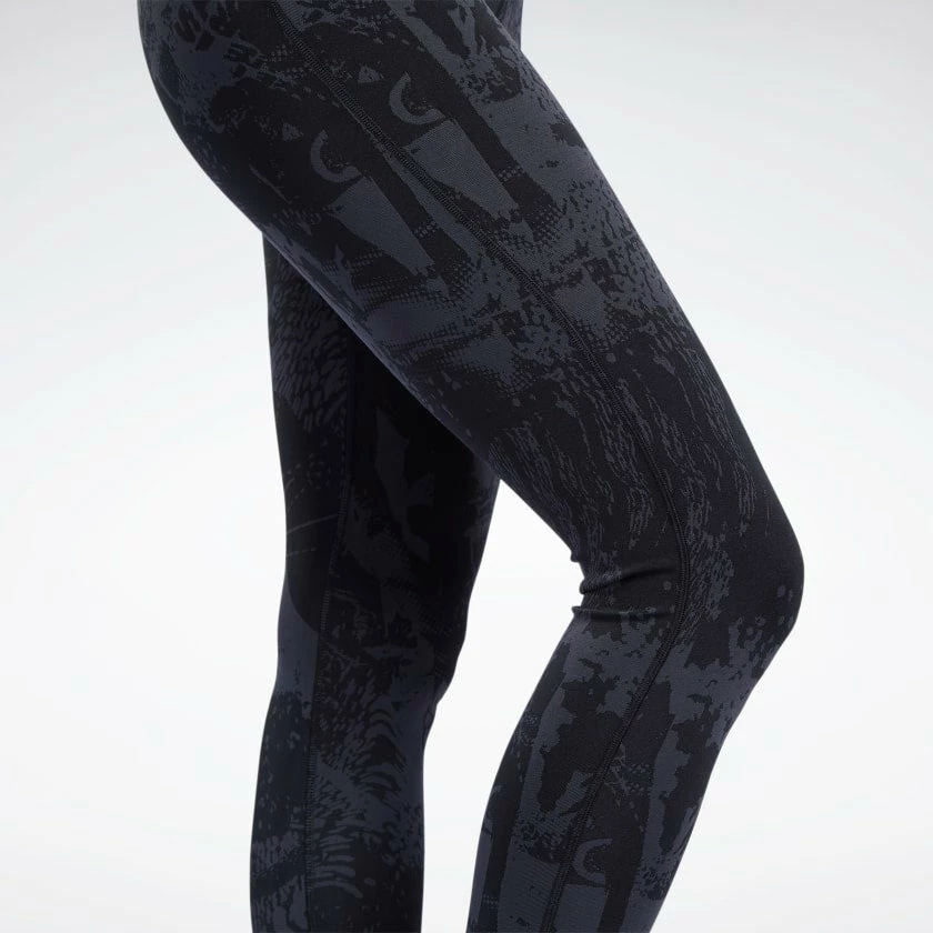 Reebok Combat Jacquard Lux Tights, FK2429 5 Reebok Combat Jacquard Lux Tights, FK2429 - Image 3