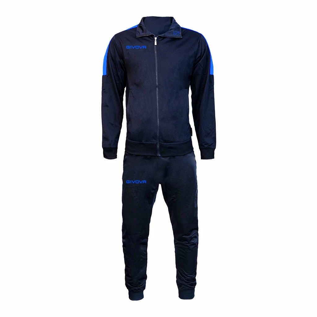 Fitness Suit Givova Revolution - Blue/royal, TR033BRO 3 Fitness Suit Givova Revolution - Blue/royal, TR033BRO