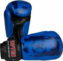 TOP TEN Boxing Gloves Power - Blue, 20662-6