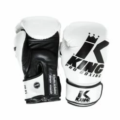 King Pro Boxing - Boxing Gloves Platinum 5 - White, Kpb/bg-platinum5