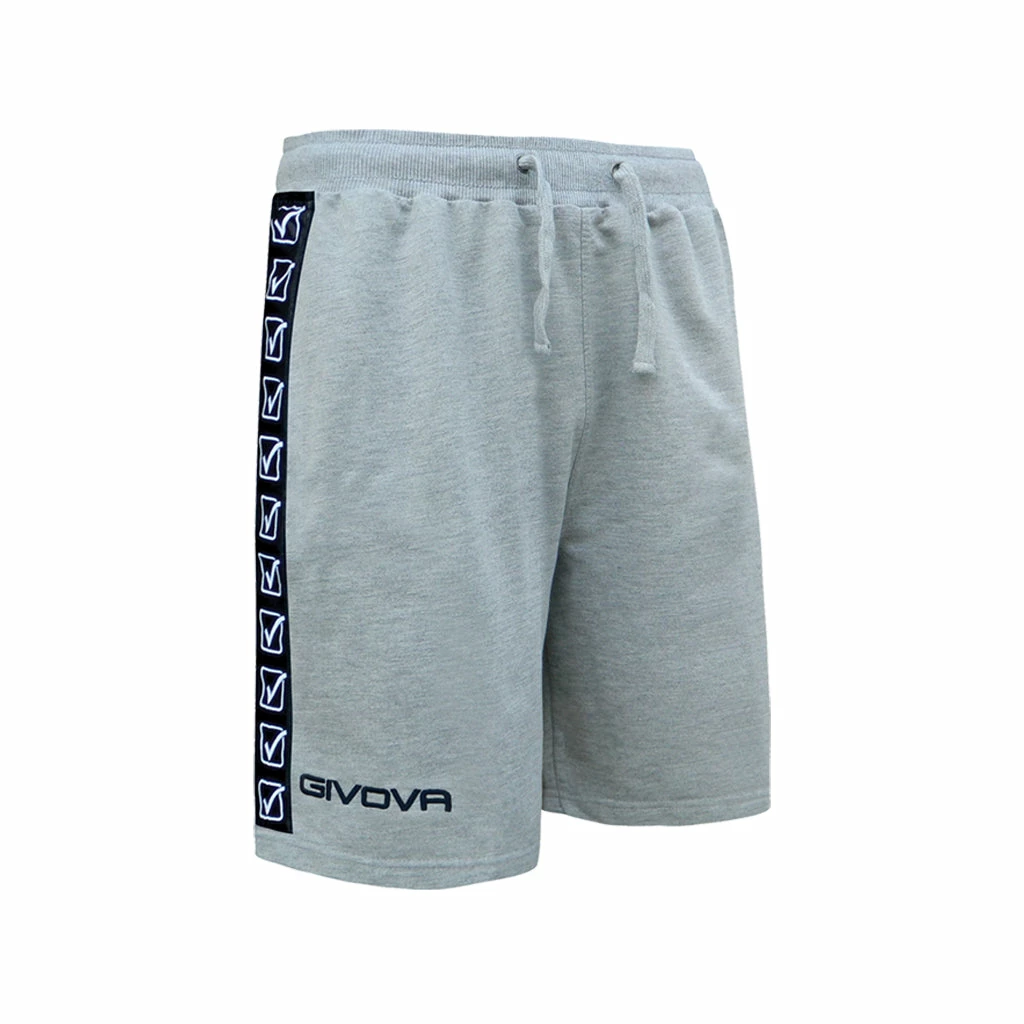 Givova Terry Band Shorts - Grey, BA04-GRY 3 Givova Terry Band Shorts - Grey, BA04-GRY