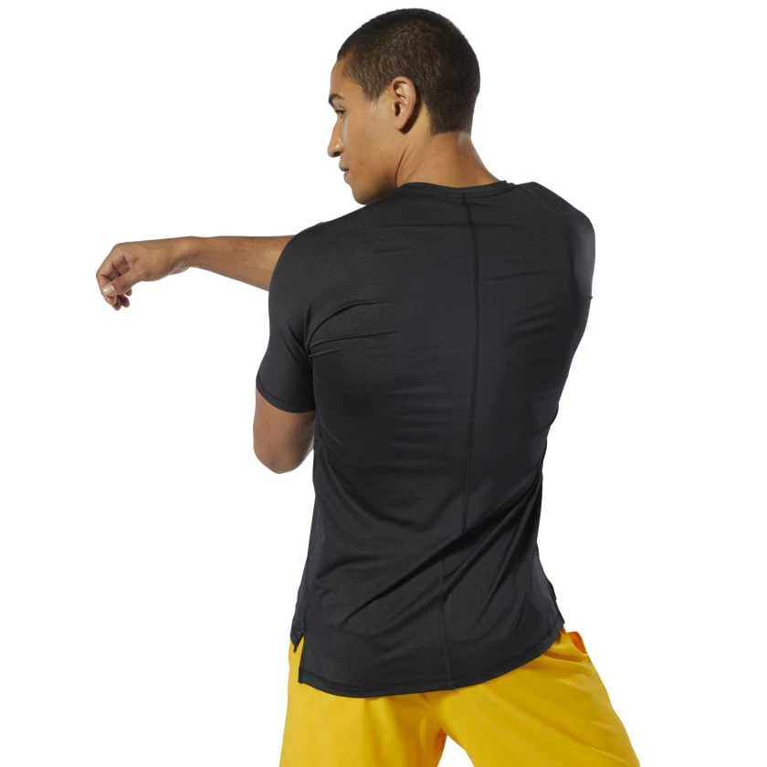 Reebok Training Activchill Tee - Black, DU3933 9 Reebok Training Activchill Tee - Black, DU3933 - Image 7