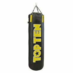 Boxing Bag Top Ten 150 Cm Big Logo - Black/yellow, 1008-9150 YELLOW