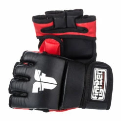 Fighter MMA Gloves - Black/red, FMG01