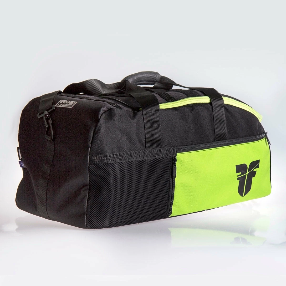 Fighter Sports Bag LINE XL - Lime Green/black, FTBP-04 5 Fighter Sports Bag LINE XL - Lime Green/black, FTBP-04 - Image 3