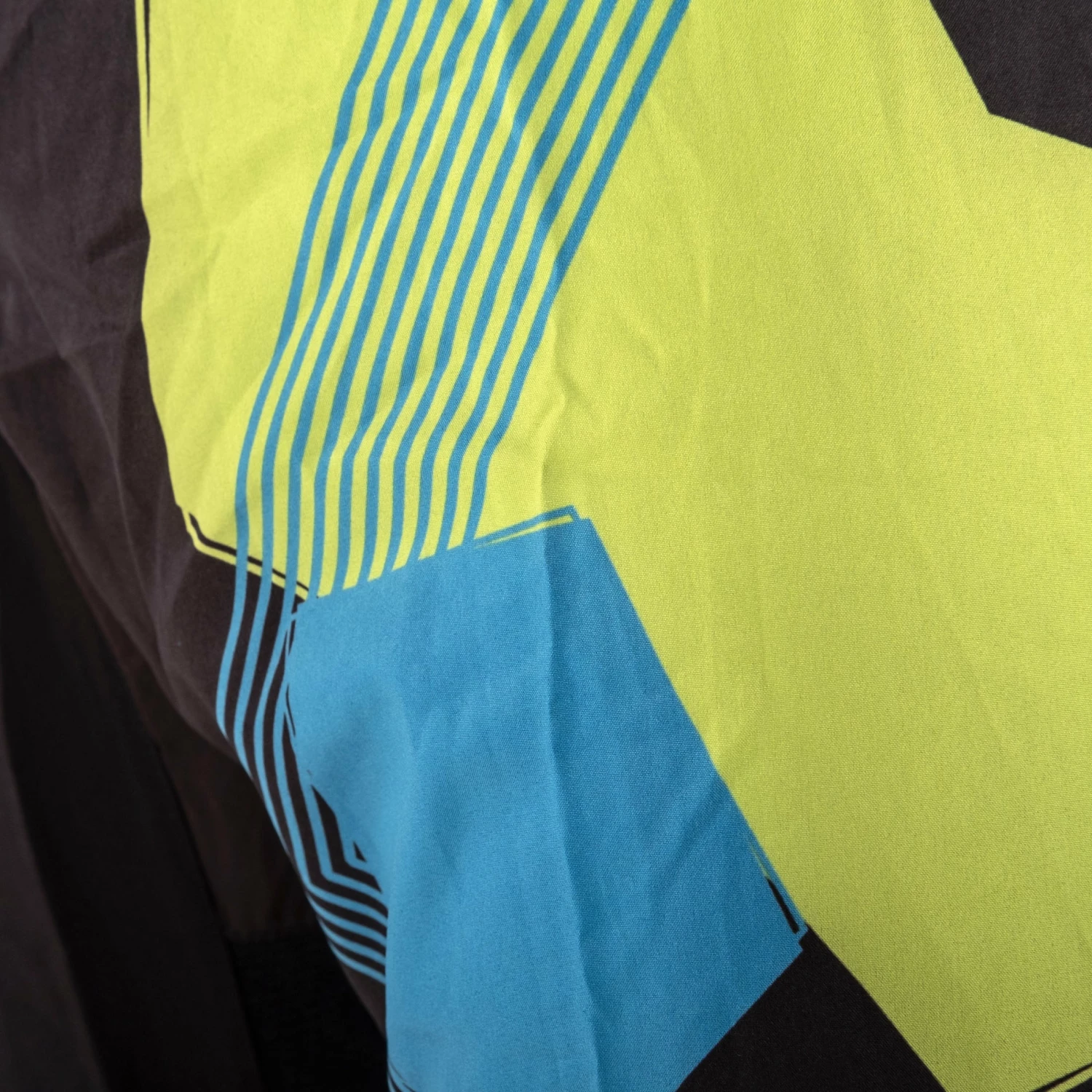 Fighter Pants - FIGHT - Black/blue/green, FF-P003BBY 5 Fighter Pants - FIGHT - Black/blue/green, FF-P003BBY - Image 3