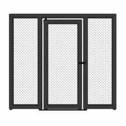 MMA Cage Panel With Door And Extra Left And Right Padding, CPD-LR