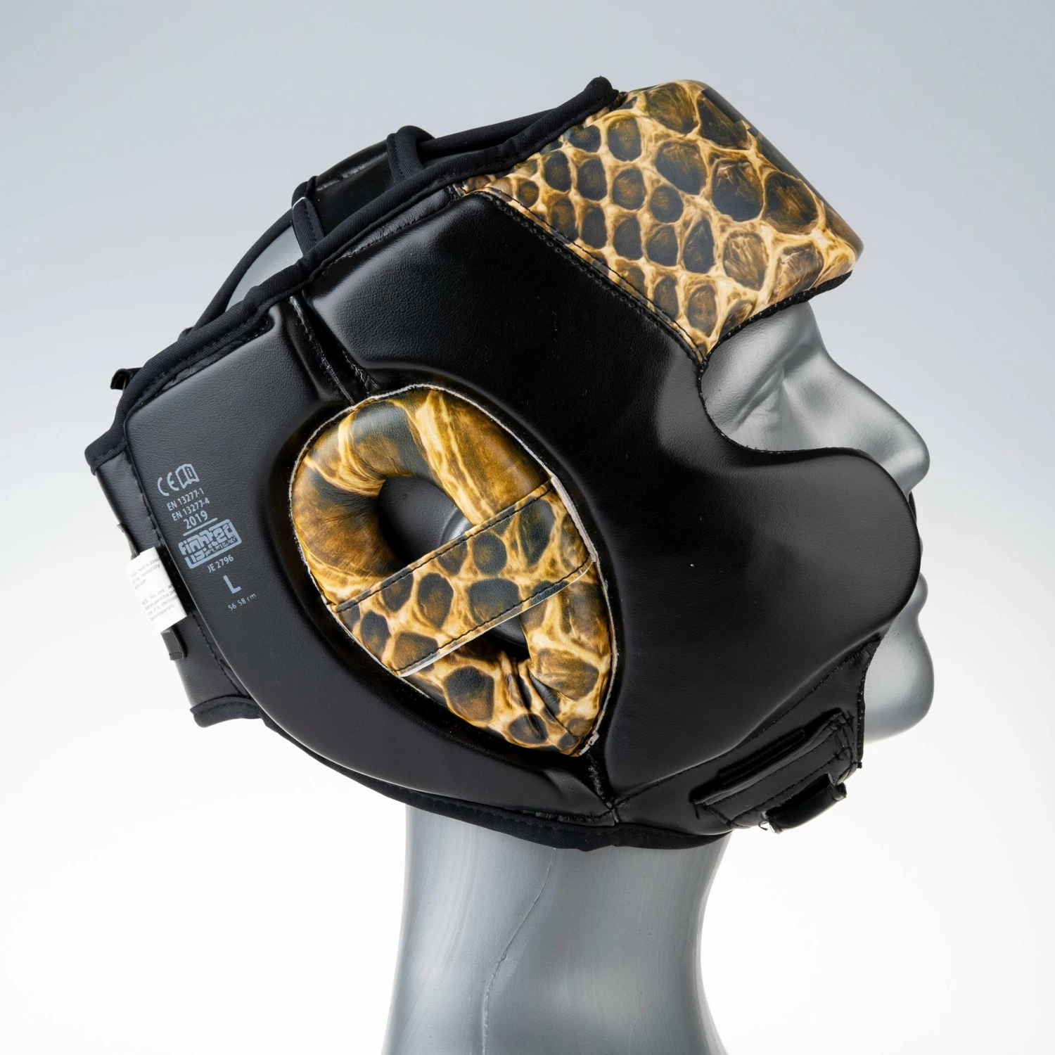 Fighter Headguard Sparring Pro Jungle Series - Snake, JE2796SN 8 Fighter Headguard Sparring Pro Jungle Series - Snake, JE2796SN - Image 6