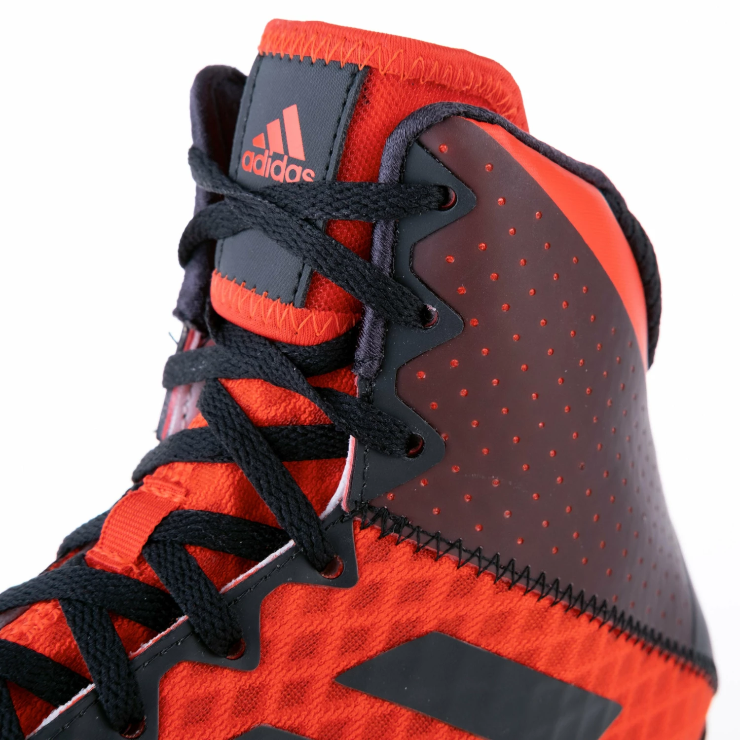 Adidas Wrestling Shoes Mat Wizard 4. - Black/red, BC0532 4 Adidas Wrestling Shoes Mat Wizard 4. - Black/red, BC0532 - Image 2