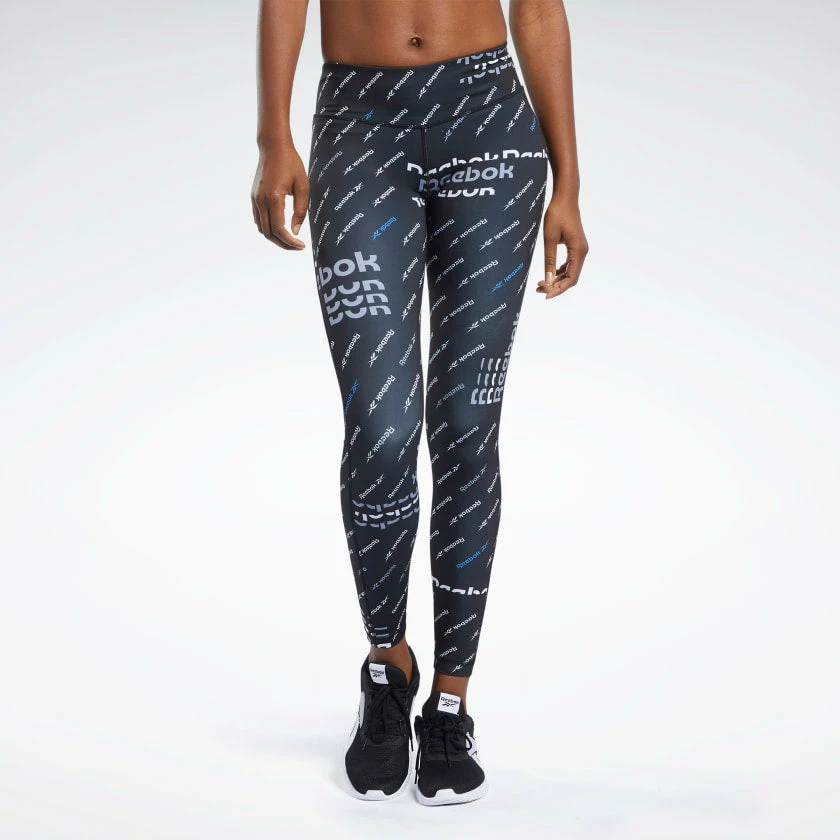 Reebok Workout Ready Allover Print Tights, FK6865 8 Reebok Workout Ready Allover Print Tights, FK6865 - Image 6