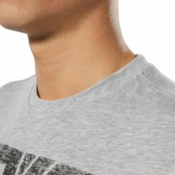 Reebok Combat Core Tee - Grey, DQ1985 -Fighters Europe Store 915ba470ea0b8aa67de46e1ea1be95d9