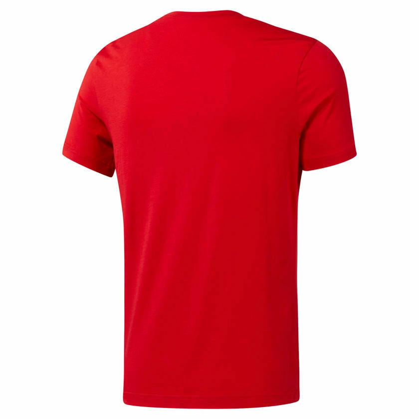 Reebok UFC Logo T-shirt - Red, D95021 4 Reebok UFC Logo T-shirt - Red, D95021 - Image 2