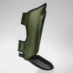 Fighter Shinguards Thai Classic - Khaki/black, JE1573GNB -Fighters Europe Store 997c58453ea6c30f2909a5b3d31d0524
