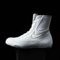 Nike Machomai 2 Boxing Shoes - White -Fighters Europe Store DSCF0132