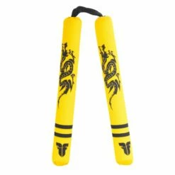 Fighter Soft Nunchaku - Dragon - Yellow