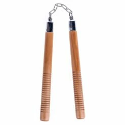 Nunchaku Overall Carved - Brown