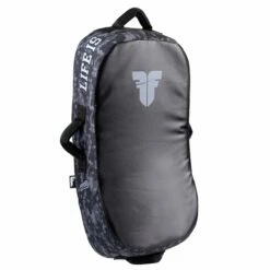 Fighter Kicking Shield - MULTI GRIP - Life Is A Fight - Grey Camo, FKSH-29
