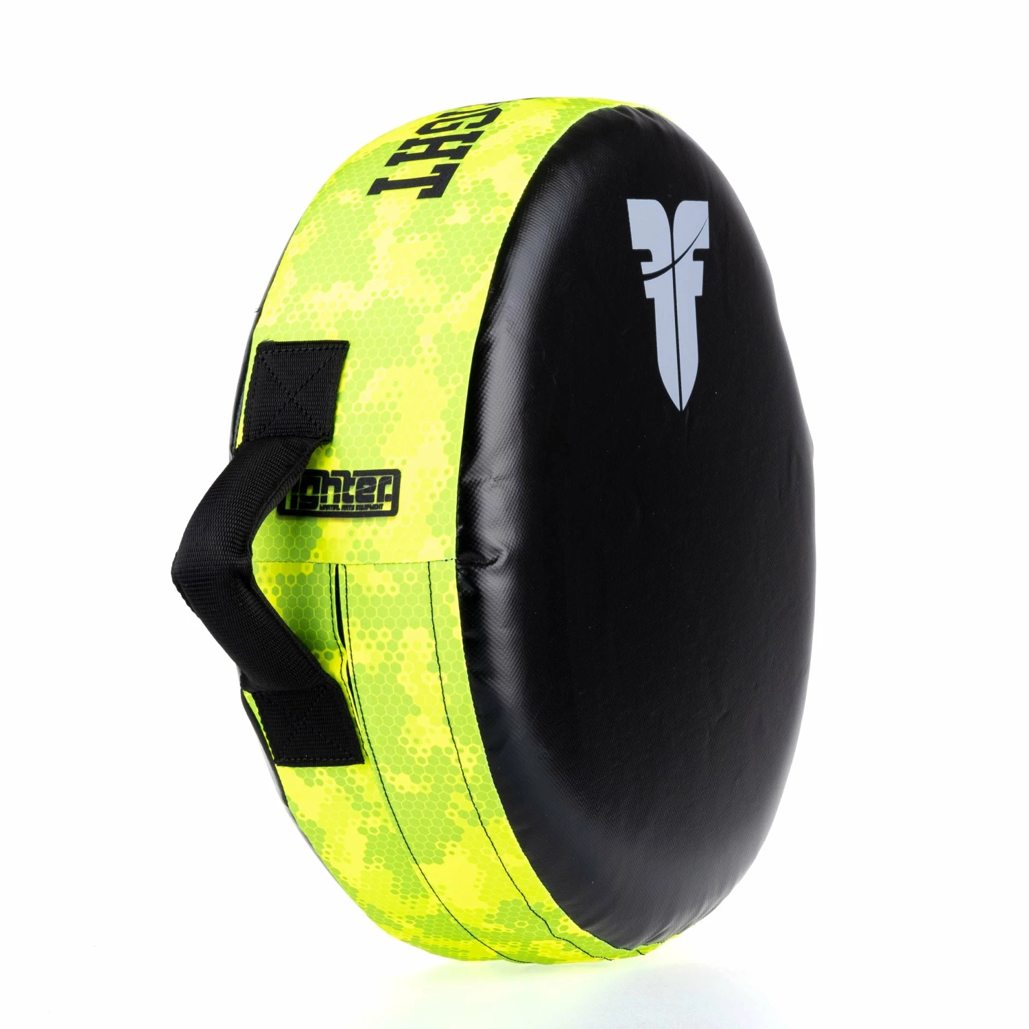 Fighter Round Shield - Life Is A Fight - Neon Camo, FKSH-38 3 Fighter Round Shield - Life Is A Fight - Neon Camo, FKSH-38