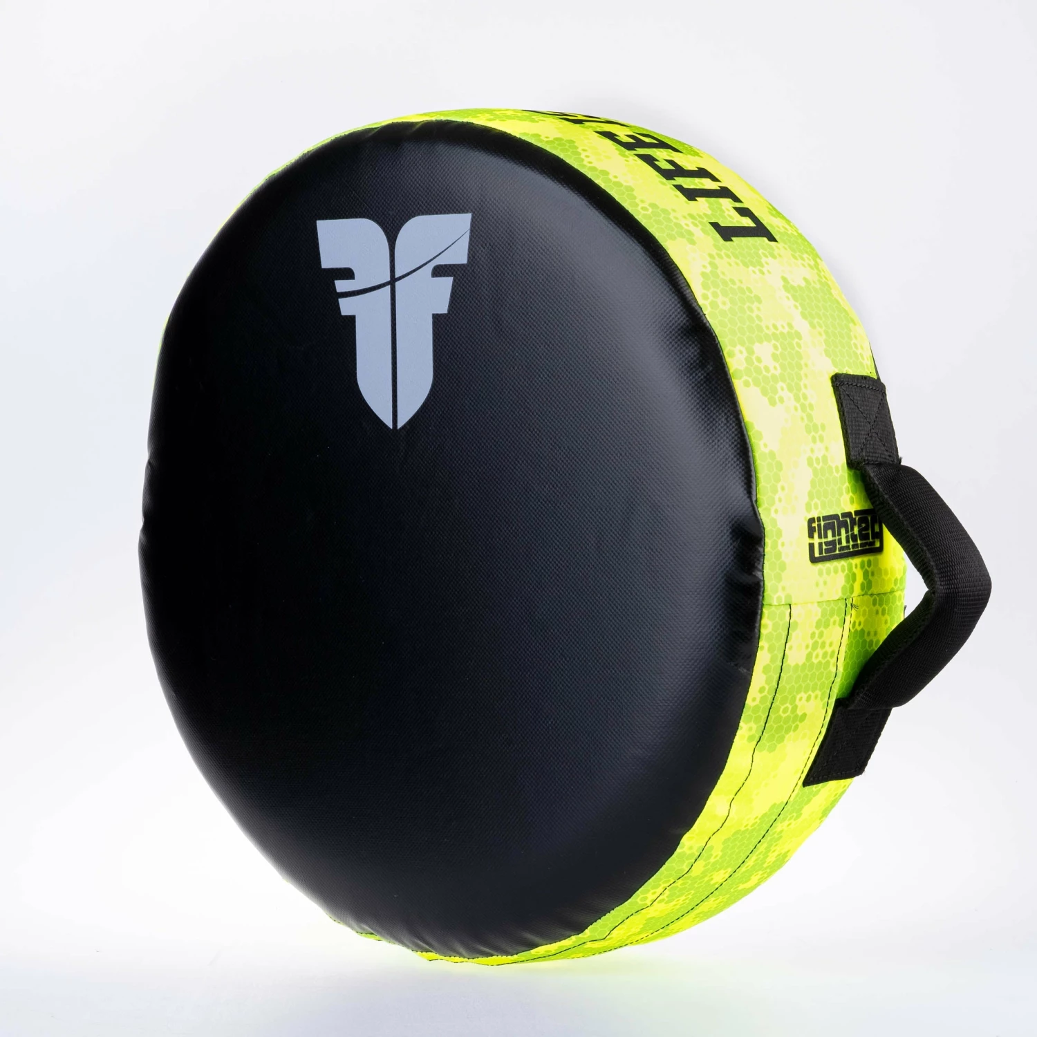 Fighter Round Shield - Life Is A Fight - Neon Camo, FKSH-38 4 Fighter Round Shield - Life Is A Fight - Neon Camo, FKSH-38 - Image 2
