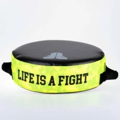 Fighter Round Shield - Life Is A Fight - Neon Camo, FKSH-38 11 Fighter Round Shield - Life Is A Fight - Neon Camo, FKSH-38 -Fighters Europe Store DSCF6639