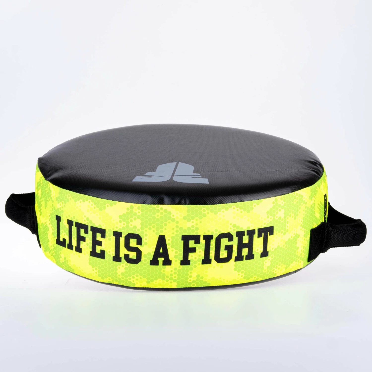 Fighter Round Shield - Life Is A Fight - Neon Camo, FKSH-38 7 Fighter Round Shield - Life Is A Fight - Neon Camo, FKSH-38 - Image 5
