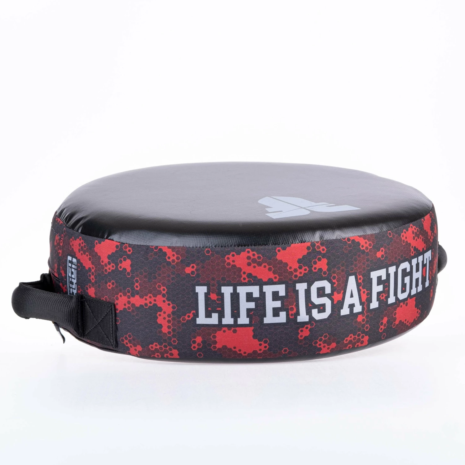 Fighter Round Shield - Life Is A Fight - Red Camo, FKSH-32 4 Fighter Round Shield - Life Is A Fight - Red Camo, FKSH-32 - Image 2