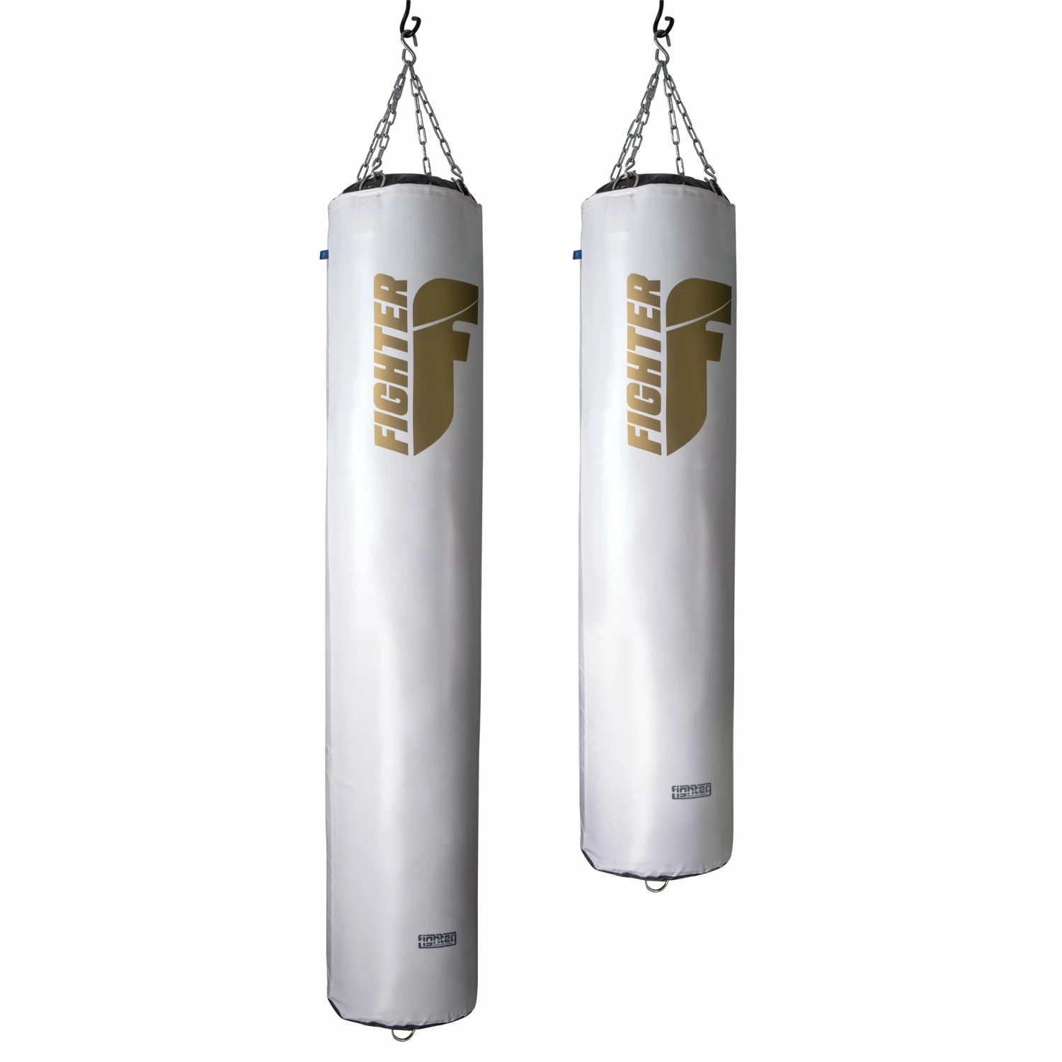 Fighter Boxing Bag Professional - White/gold, 150cm & 180cm; Diameter 36cm 3 Fighter Boxing Bag Professional - White/gold, 150cm & 180cm; Diameter 36cm