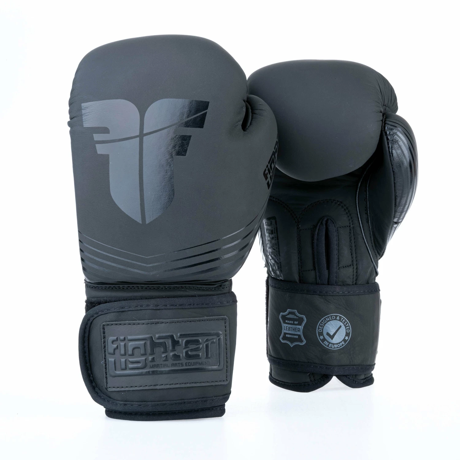Fighter Boxing Gloves SPLIT Stripes - Black 12 Fighter Boxing Gloves SPLIT Stripes - Black - Image 10
