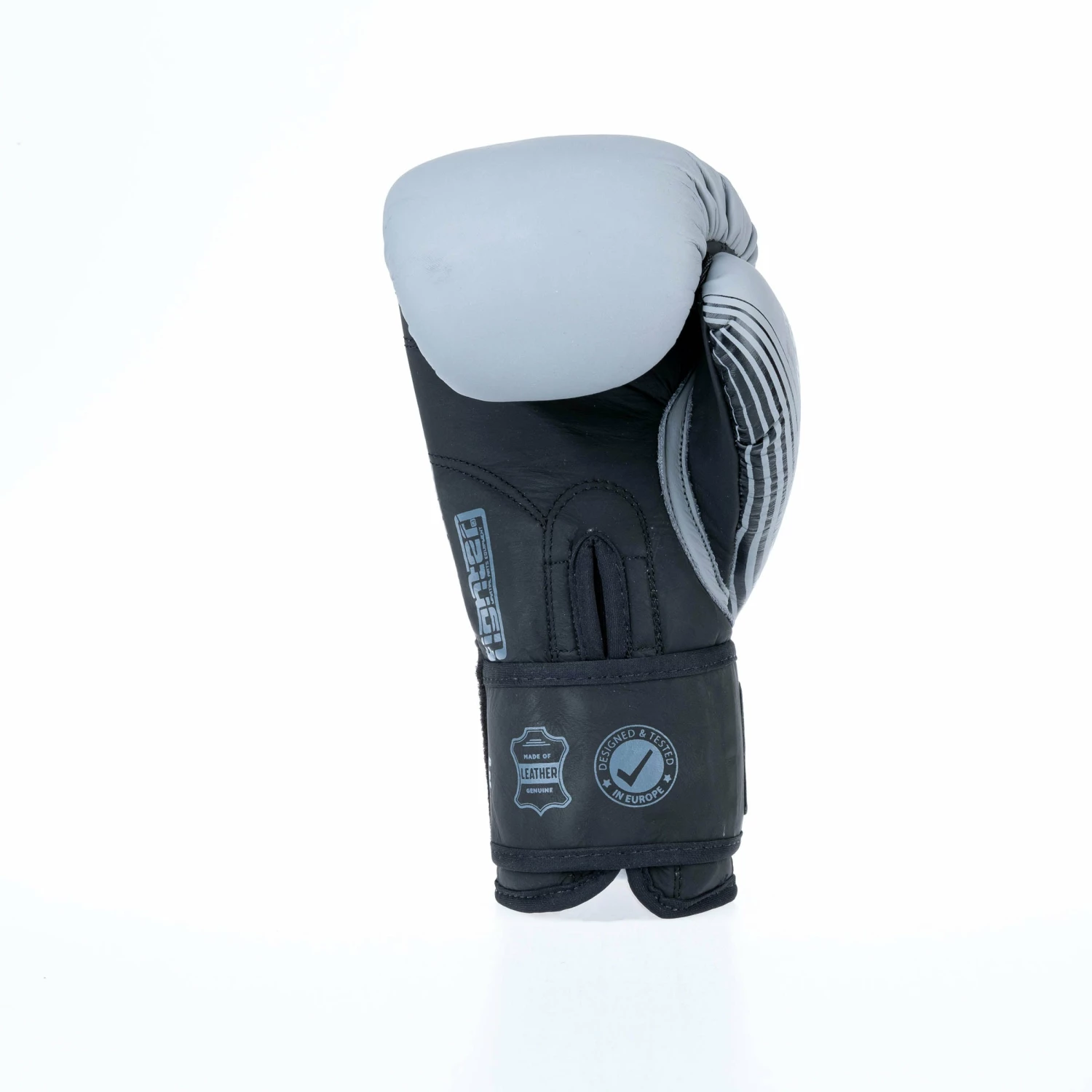 Fighter Boxing Gloves SPLIT Stripes - Gray/black 4 Fighter Boxing Gloves SPLIT Stripes - Gray/black - Image 2
