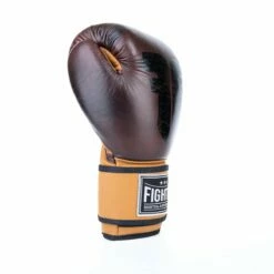 Fighter Boxing Gloves Retro - Brown -Fighters Europe Store FBG 006 RBR04