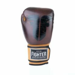 Fighter Boxing Gloves Retro - Brown -Fighters Europe Store FBG 006 RBR05