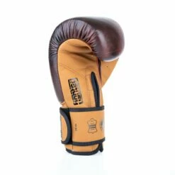 Fighter Boxing Gloves Retro - Brown -Fighters Europe Store FBG 006 RBR07