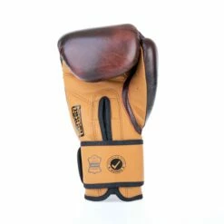 Fighter Boxing Gloves Retro - Brown -Fighters Europe Store FBG 006 RBR08