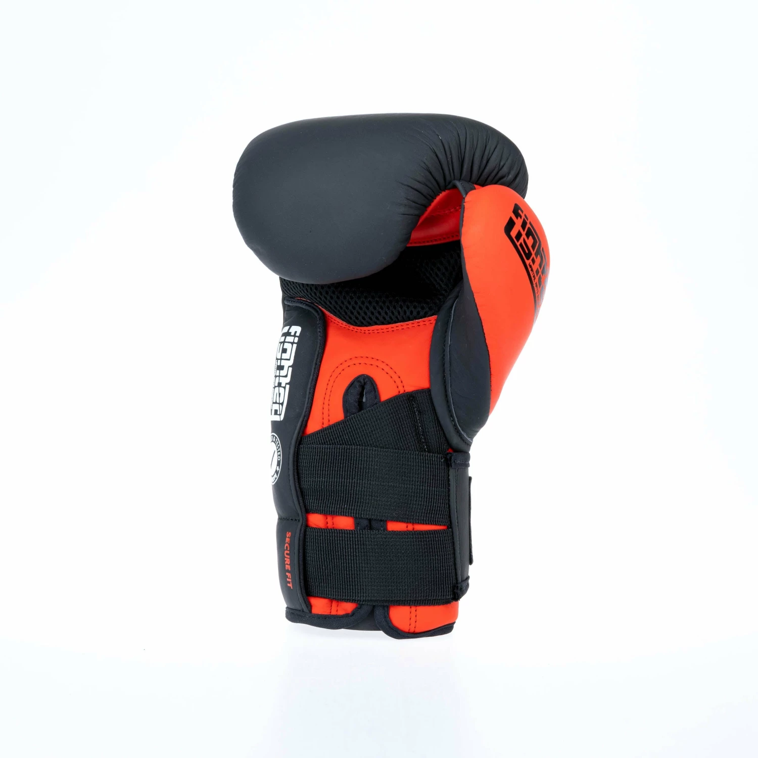 Fighter Boxing Gloves Secure Fit - Black/red 11 Fighter Boxing Gloves Secure Fit - Black/red - Image 9