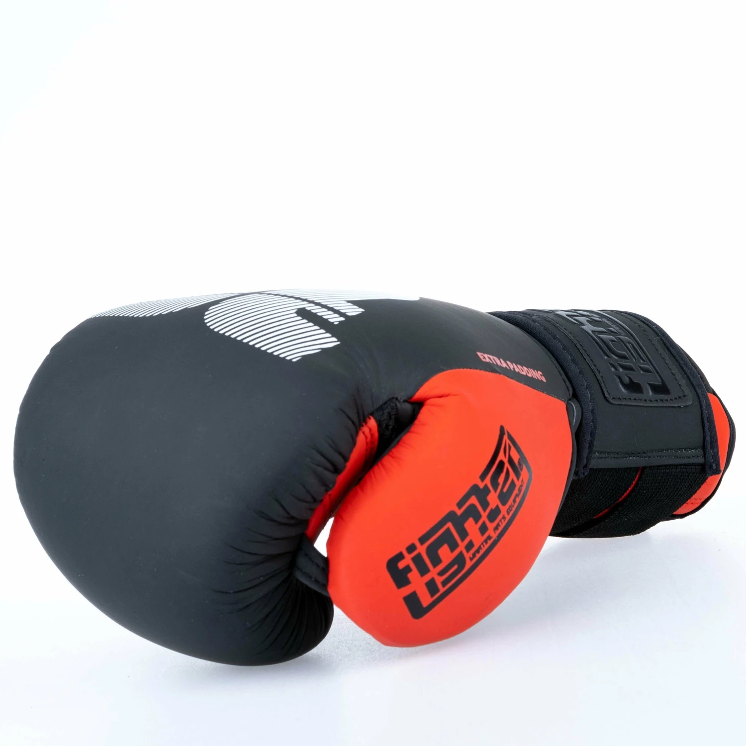 Fighter Boxing Gloves Secure Fit - Black/red 13 Fighter Boxing Gloves Secure Fit - Black/red - Image 11