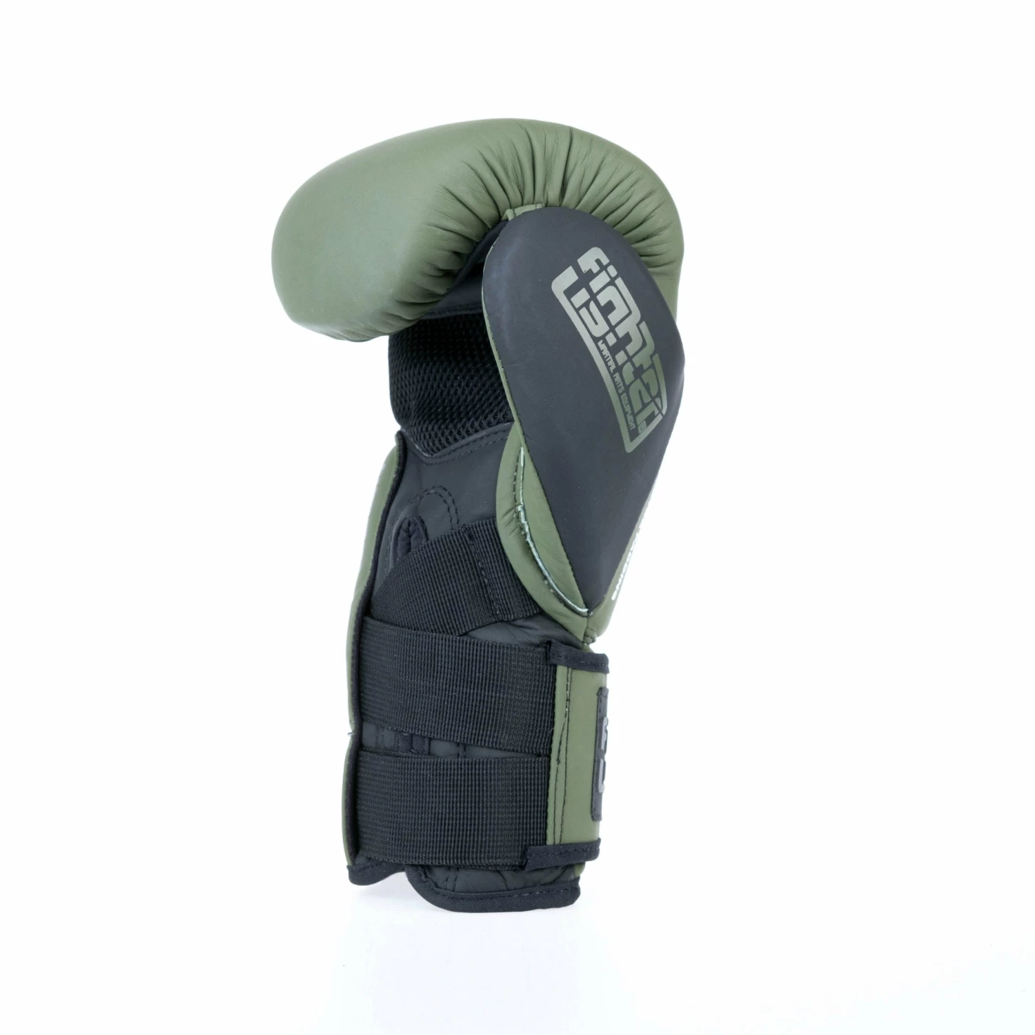 Fighter Boxing Gloves Secure Fit - Khaki/black 5 Fighter Boxing Gloves Secure Fit - Khaki/black - Image 3