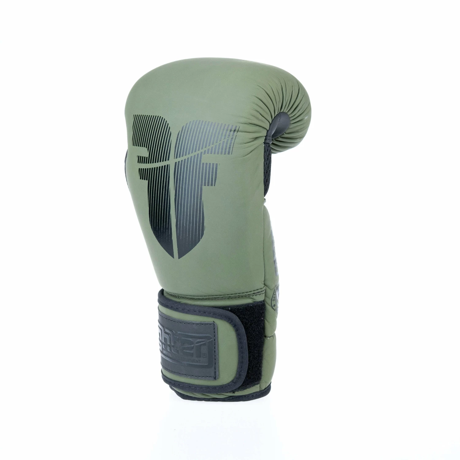 Fighter Boxing Gloves Secure Fit - Khaki/black 8 Fighter Boxing Gloves Secure Fit - Khaki/black - Image 6