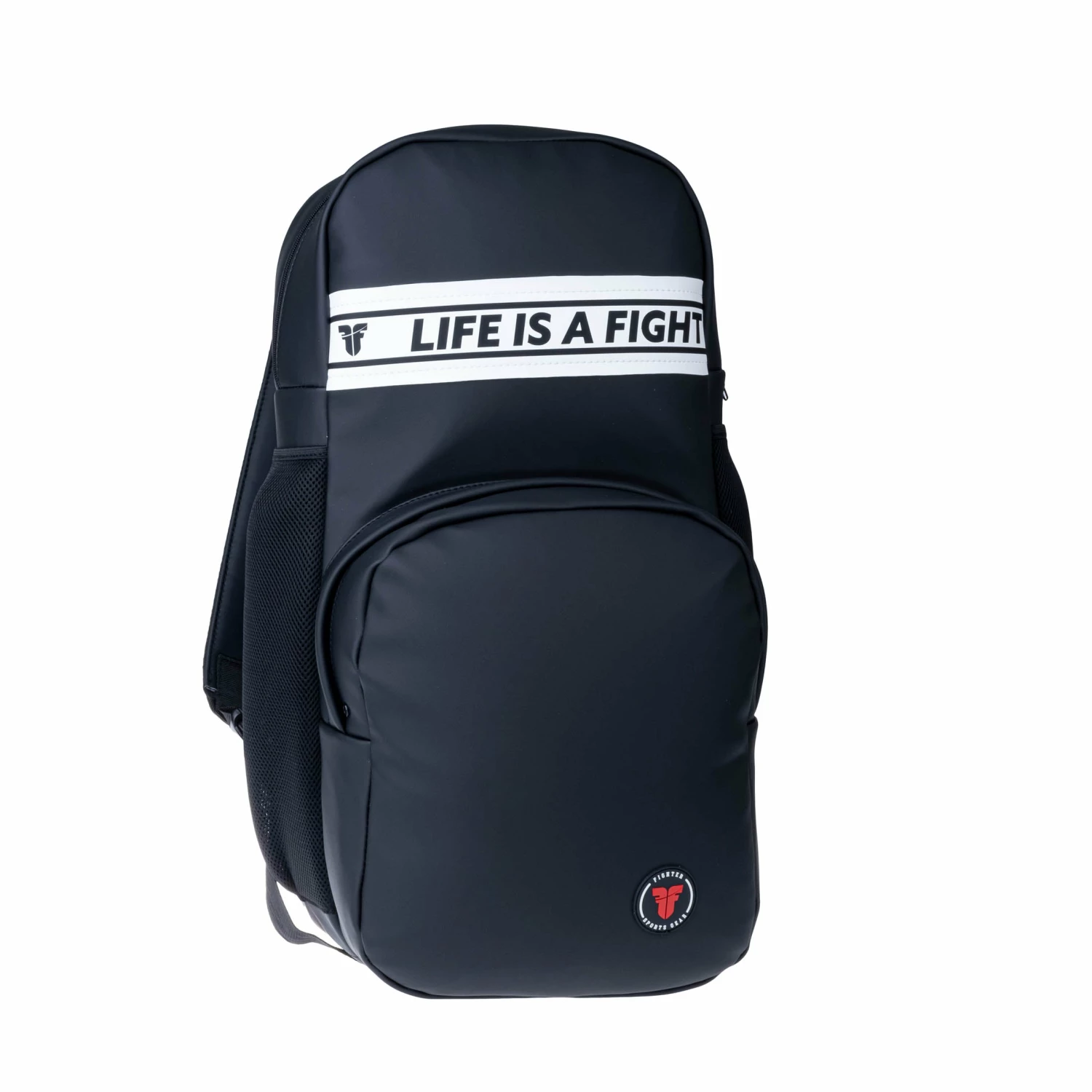 Fighter Backpack Leatherette - Black 5 Fighter Backpack Leatherette - Black - Image 3