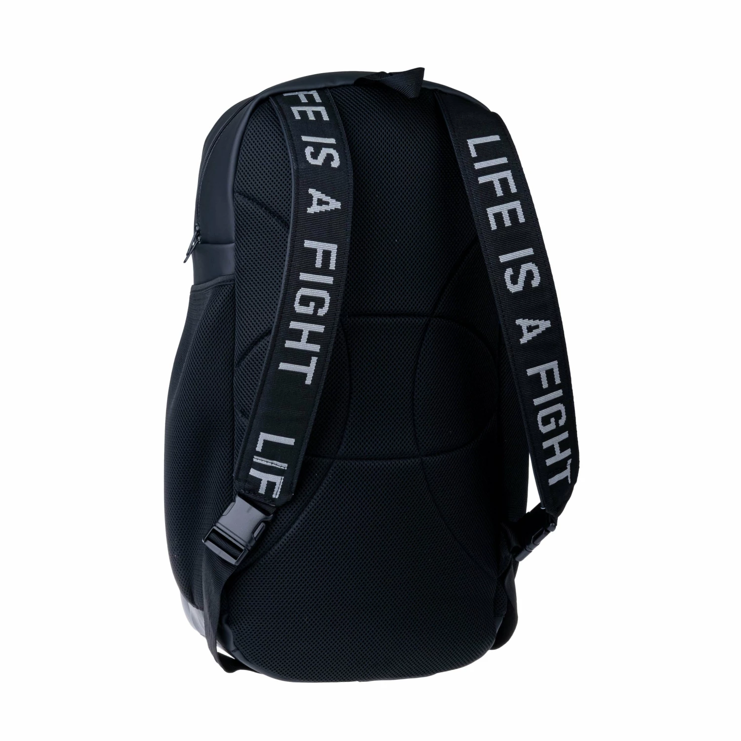 Fighter Backpack Leatherette - Black 4 Fighter Backpack Leatherette - Black - Image 2