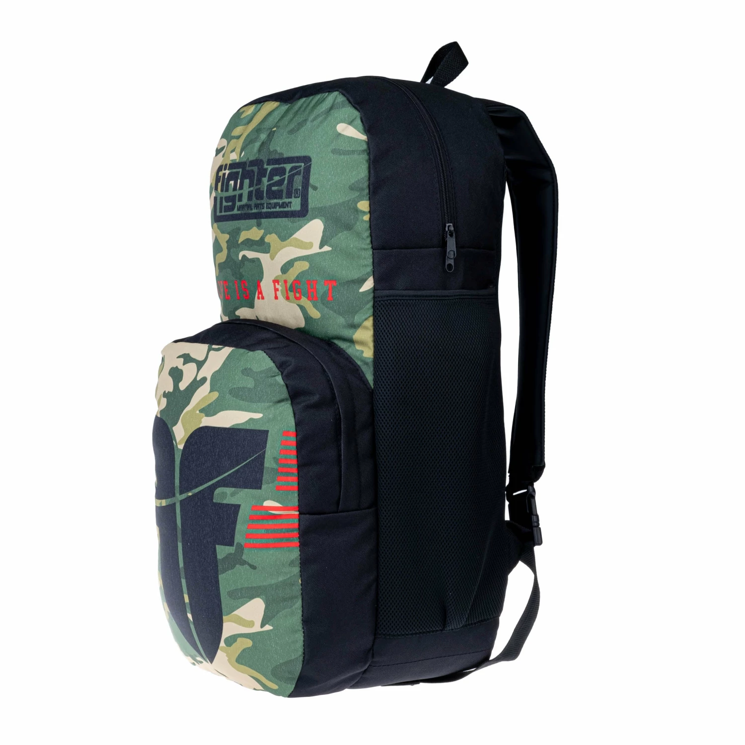 Fighter Backpack Squad - Green Camo 3 Fighter Backpack Squad - Green Camo