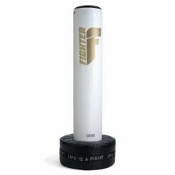 Fighter Free-Standing Boxing Bag Classic - White/gold