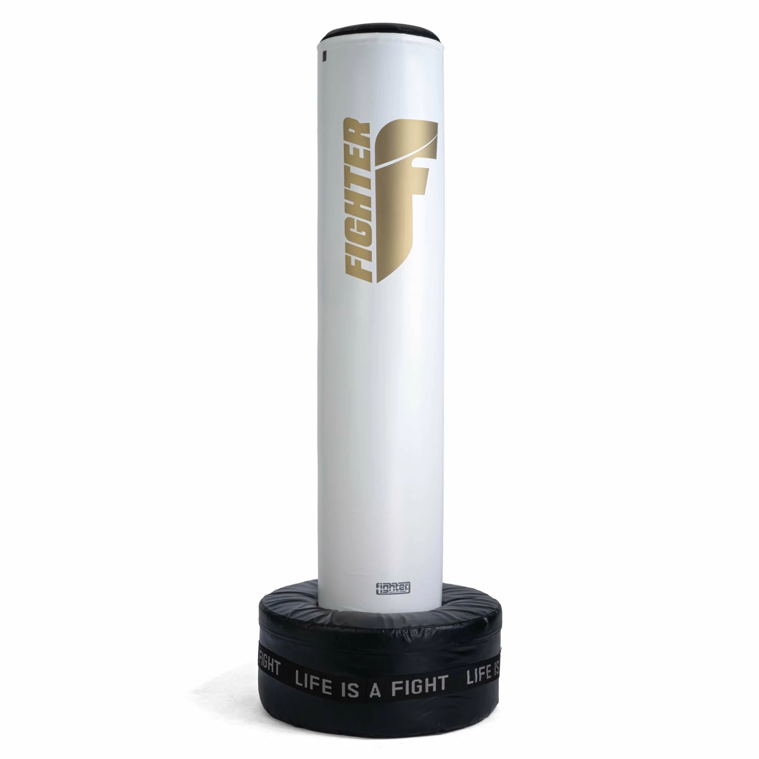 Fighter Free-Standing Boxing Bag Classic - White/gold 3 Fighter Free-Standing Boxing Bag Classic - White/gold
