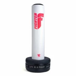 Fighter Free-Standing Boxing Bag YOUNG - White/pink