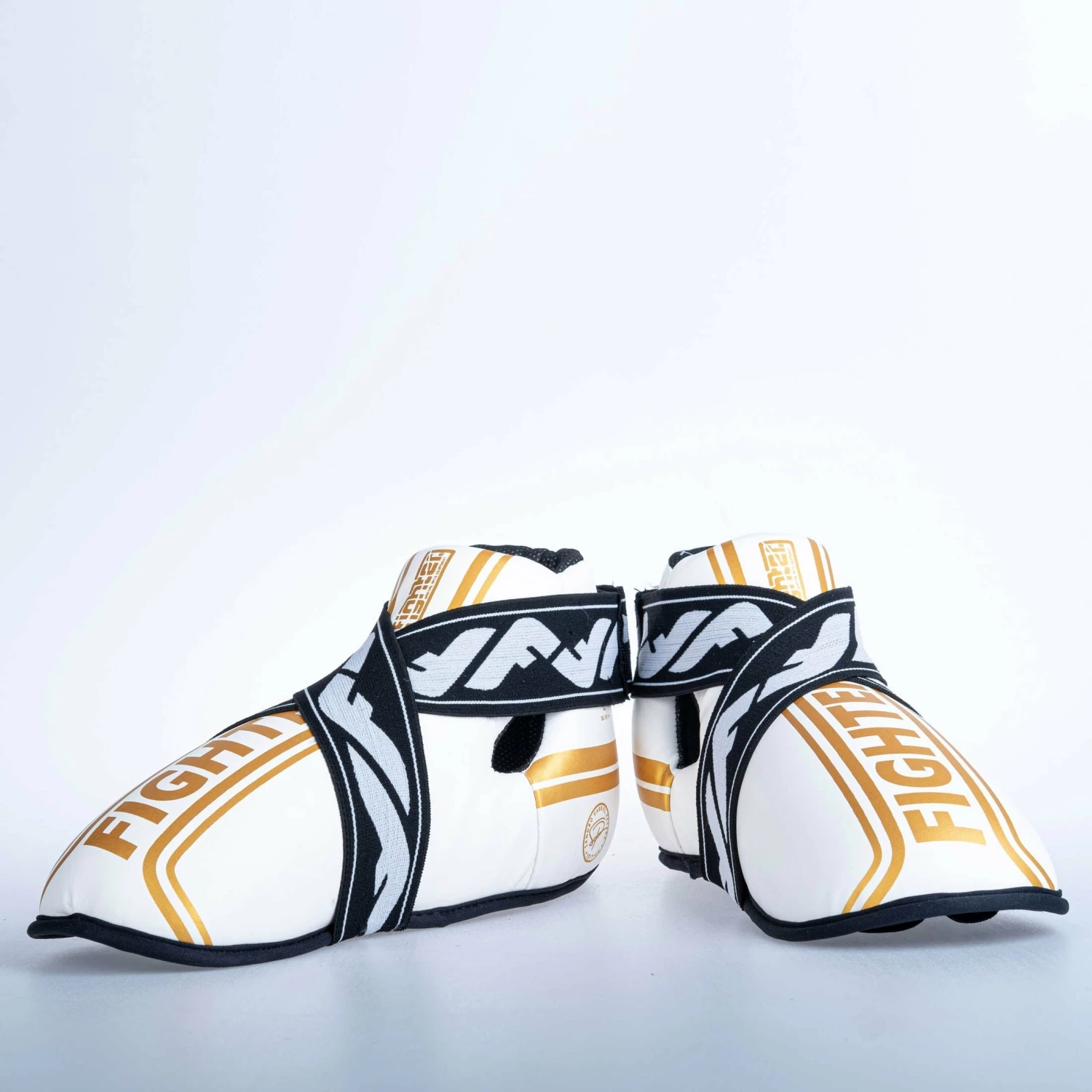 Fighter Foot Gear Stripe - SGP Edition - White/gold 4 Fighter Foot Gear Stripe - SGP Edition - White/gold - Image 2