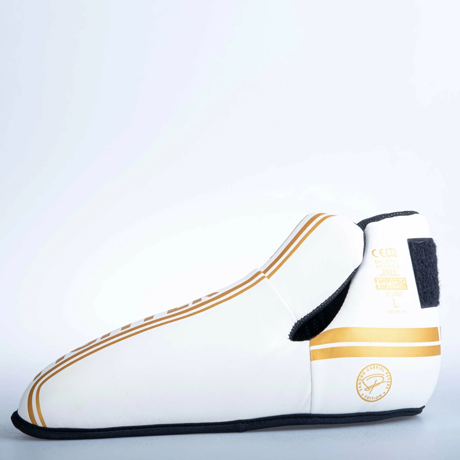 Fighter Foot Gear Stripe - SGP Edition - White/gold 7 Fighter Foot Gear Stripe - SGP Edition - White/gold - Image 5