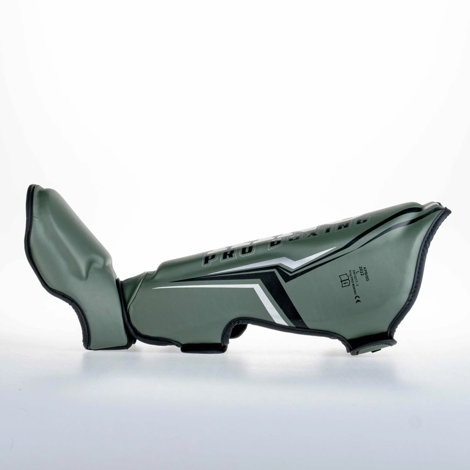 King Pro Boxing Shin Guards THOR - Khaki/silver 9 King Pro Boxing Shin Guards THOR - Khaki/silver - Image 7