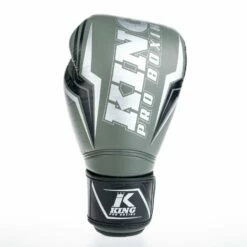 King Pro Boxing BG THOR - Khaki/silver 15 King Pro Boxing BG THOR - Khaki/silver -Fighters Europe Store KPBBG THOR GR04