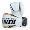 King Pro Boxing BG THOR - White/gold -Fighters Europe Store KPBBG THOR WH01